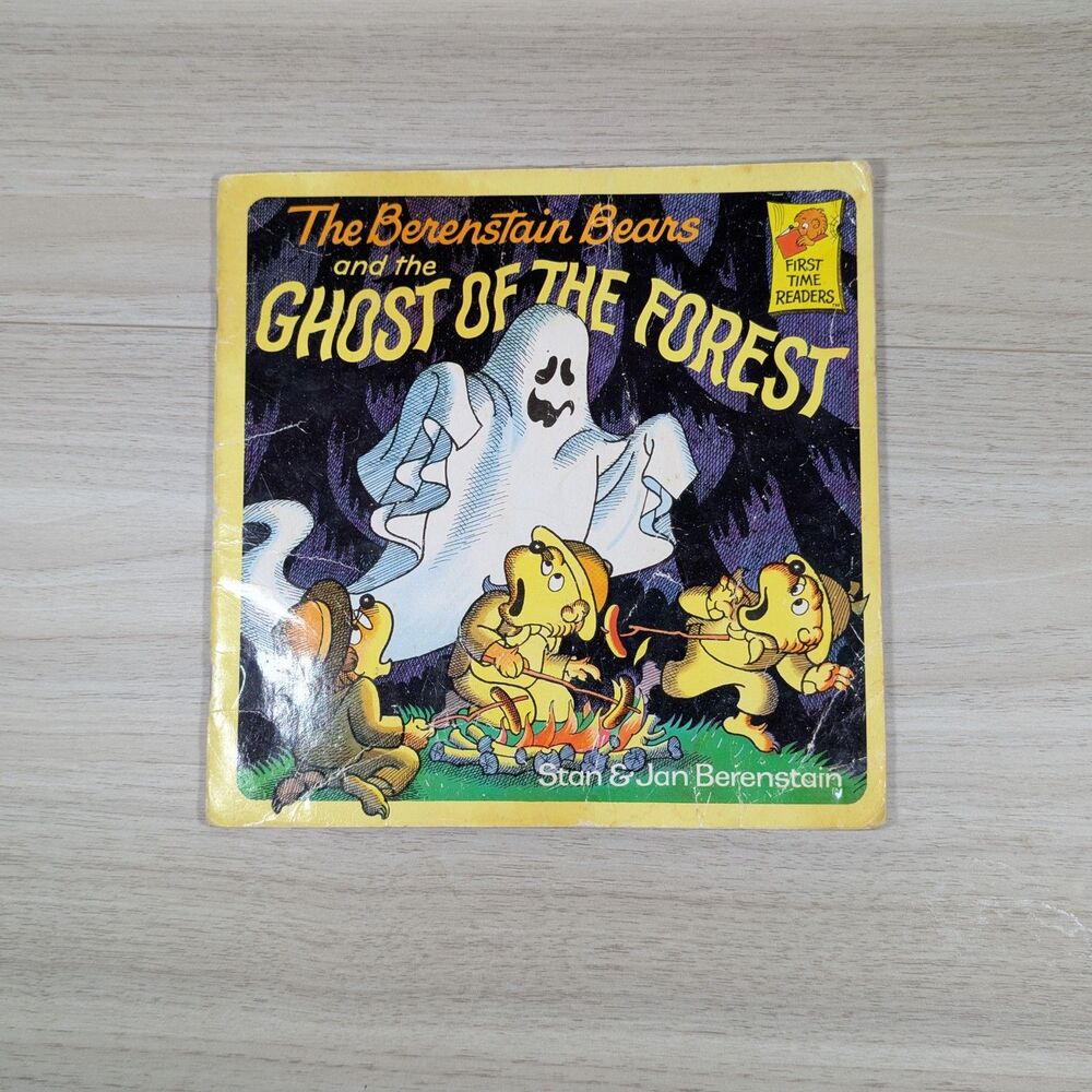 Berenstain Bears Ghost of the Forest Vintage First Time Readers Book